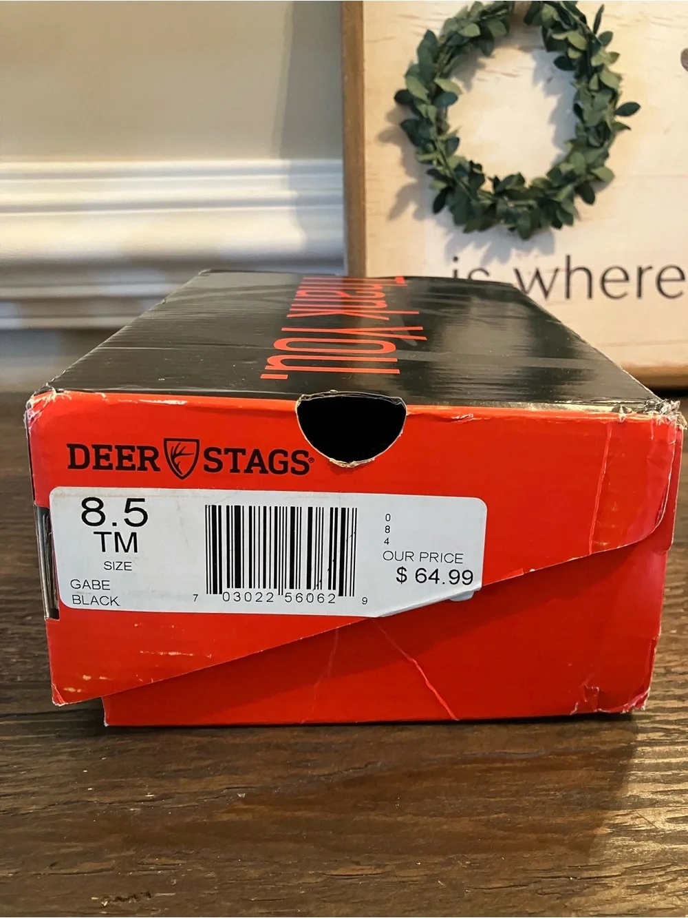 Deer Stags Toddler Black Lace-Up Oxford Dress Shoes